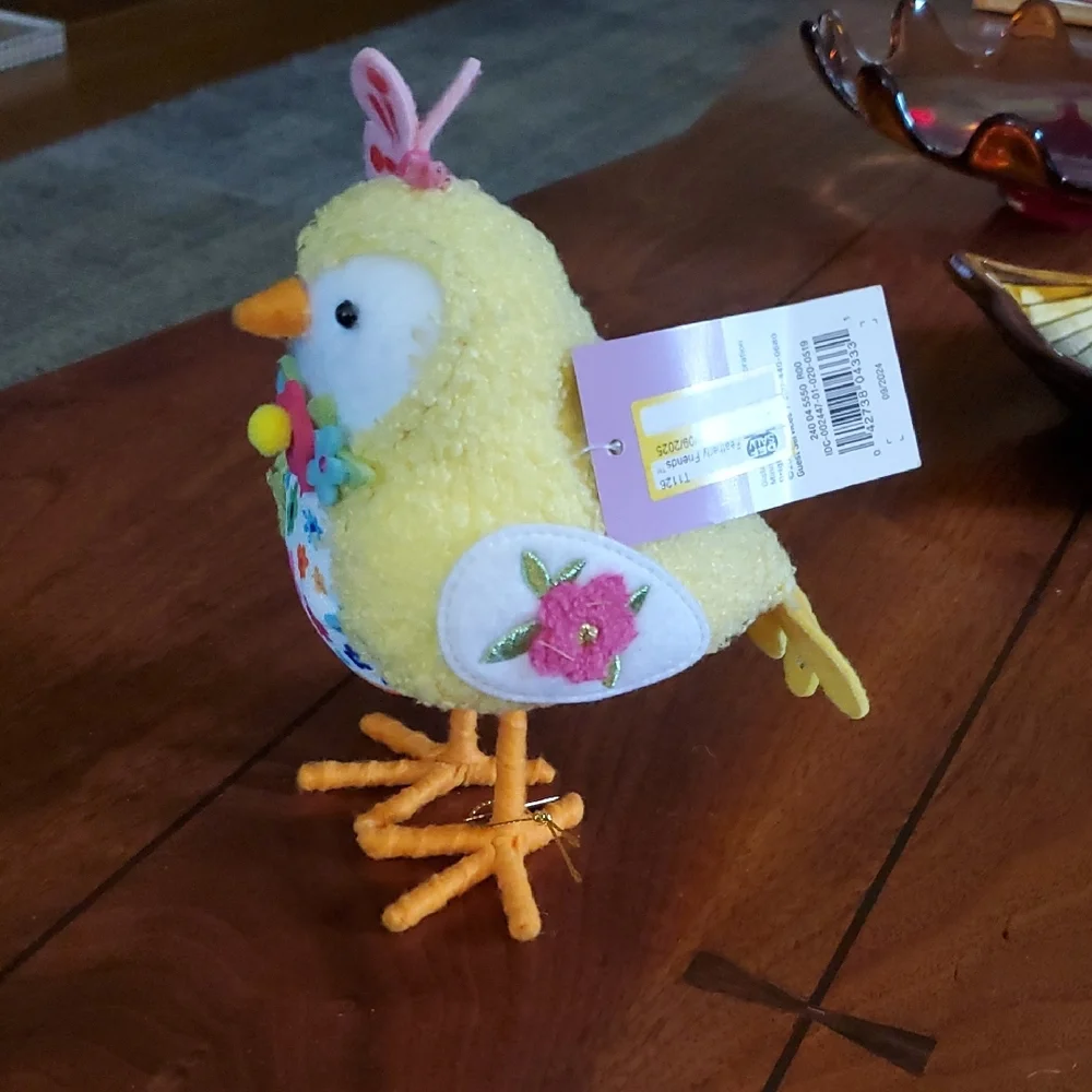 Featherly Friends Hue Easter Fabric Felt Bird